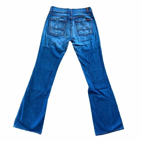 7 For All Mankind Bootcut distressed jeans 26 - Picture 5 of 8